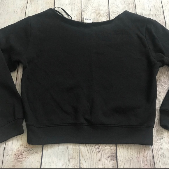 PINK wide neck crew sweater - Picture 4 of 5